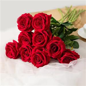 Plastic fake flowers